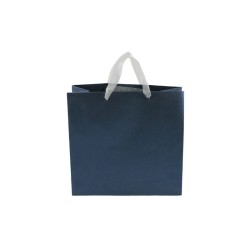 BOLSA PARA REGALO 22X23CM AZUL MARINO