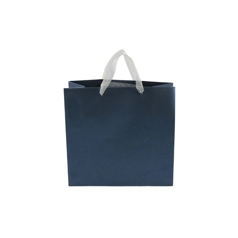 BOLSA PARA REGALO 22X23CM AZUL MARINO