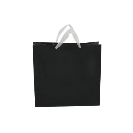 BOLSA PARA REGALO 22X23CM NEGRO