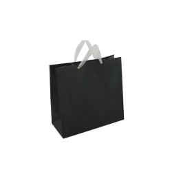 BOLSA PARA REGALO 22X23CM NEGRO