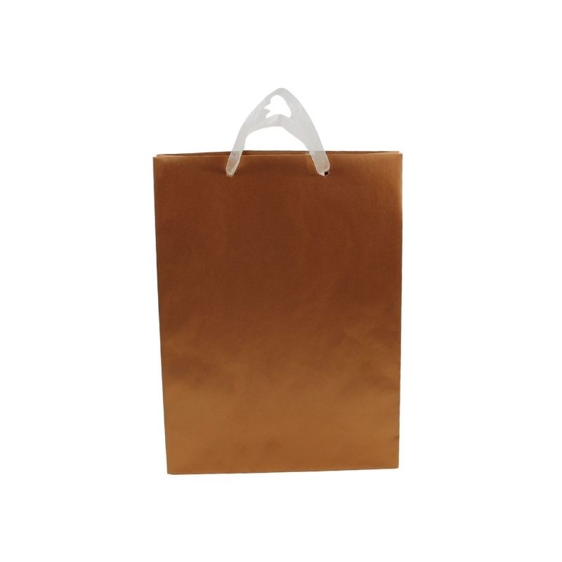 BOLSA PARA REGALO 26X35CM COBRE