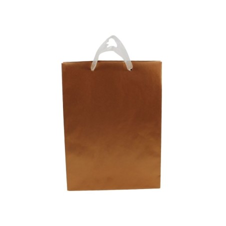 BOLSA PARA REGALO 26X35CM COBRE
