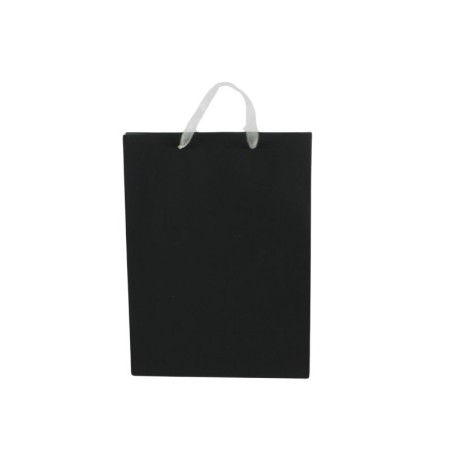 BOLSA PARA REGALO 26X35CM NEGRO