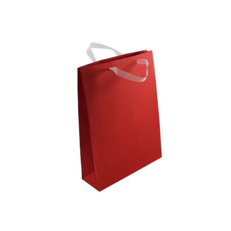 BOLSA PARA REGALO 26X35CM ROJO
