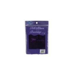 CORTINA DE CUADROS MORADO