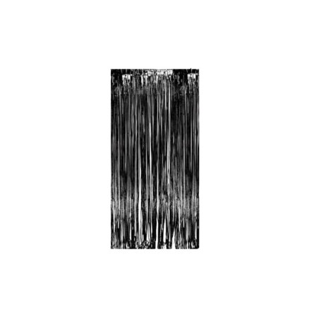 CORTINA METÁLICA NEGRA