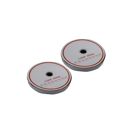 VELCRO 25MM NEGRO CON ADHESIVO