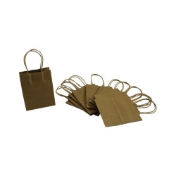 BOLSA DE PAPEL CON ASA 4.5X5.5 NATURAL