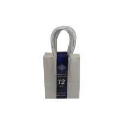 BOLSA DE PAPEL CON ASA 4.5X5.5 BLANCA