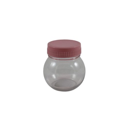 BOTE REDONDO TAPA ROSA