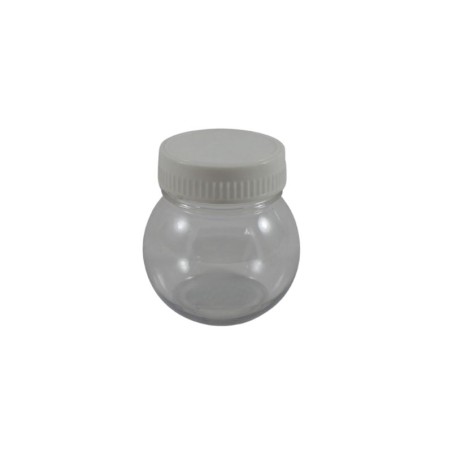 BOTE REDONDO TAPA BLANCA