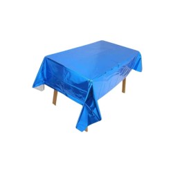 MANTEL METÁLICO AZUL REY