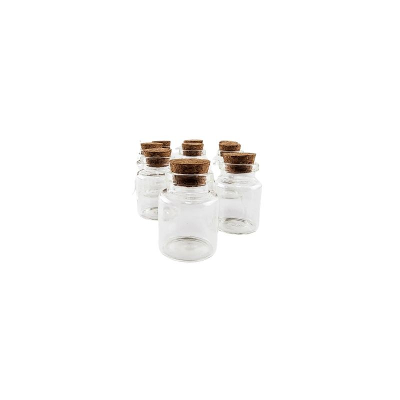 FRASCO MINI CON CORCHO 2X3CM