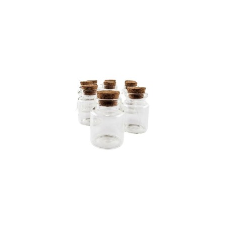 FRASCO MINI CON CORCHO 2X3CM