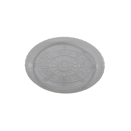 CHAROLA OVALADA CON DISEÑO