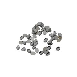 PIEDRA OVALADA 10X14MM CRISTAL