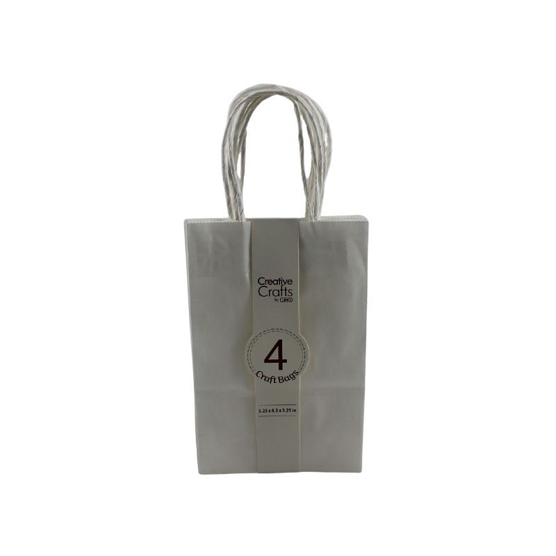 BOLSA DE PAPEL 13X8X21CM BLANCA