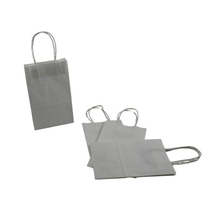 BOLSA DE PAPEL 13X8X21CM BLANCA