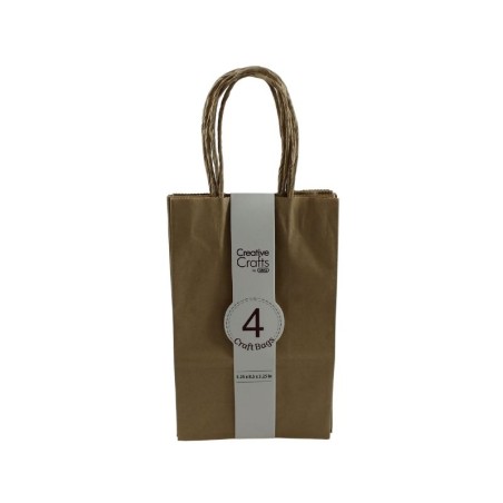 BOLSA DE PAPEL 13X8X21CM NATURAL