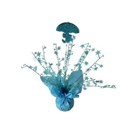 CONTRAPESO BABY SHOWER AZUL