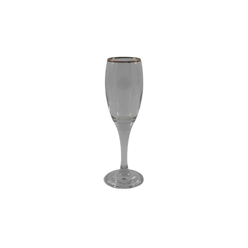 COPA FLAUTA FILO DORADO