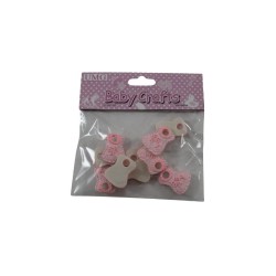 BABERO DE RESINA ROSA