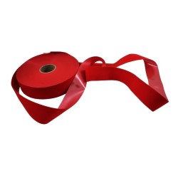 LISTÓN TERCIOPELO 7CM ROJO