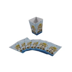 CAJA PALOMERA OSITO CON CORONA