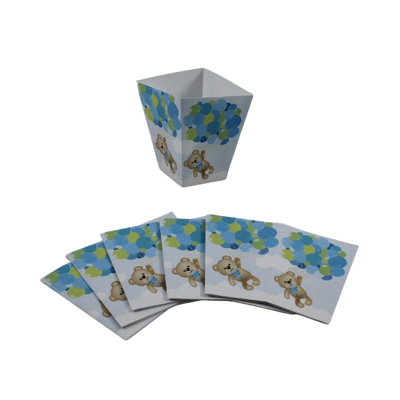 CAJA PALOMERA OSITO CON GLOBOS