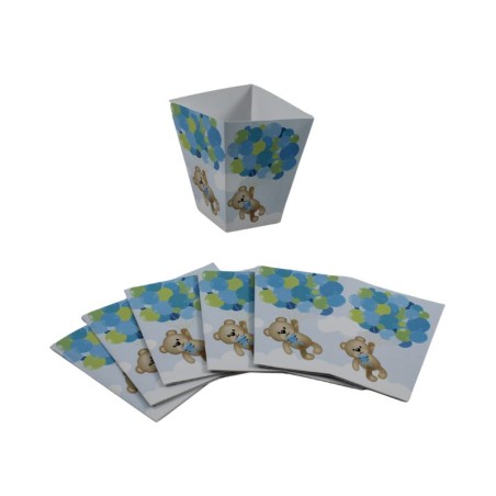 CAJA PALOMERA OSITO CON GLOBOS