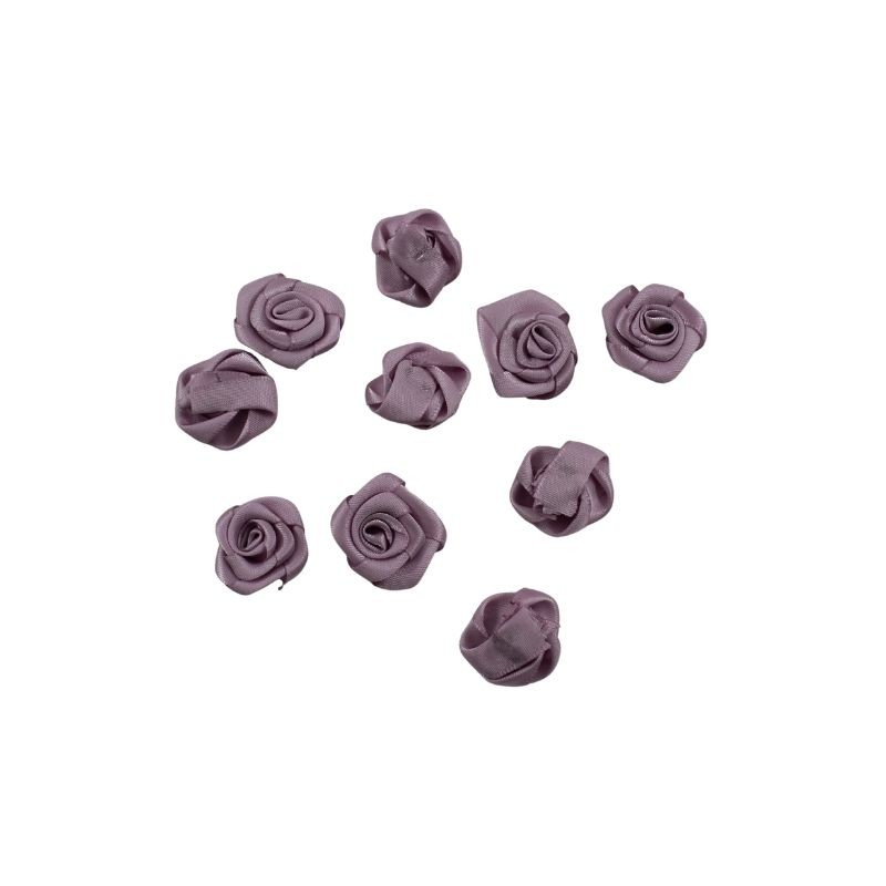 ROSA DE LISTÓN SATÍN LILA 3CM