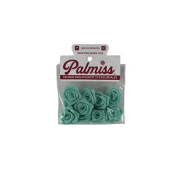 ROSA DE LISTÓN SATÍN MENTA 3CM