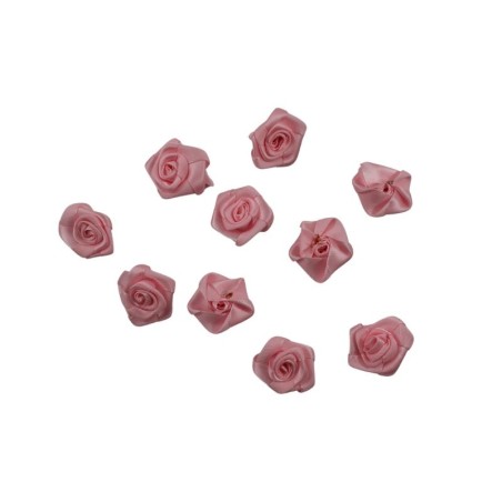 ROSA DE LISTÓN SATÍN ROSA 3CM