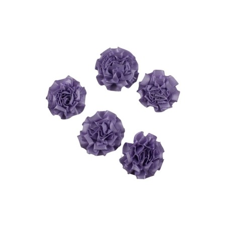 FLOR SATÍN LILA 5.5CM