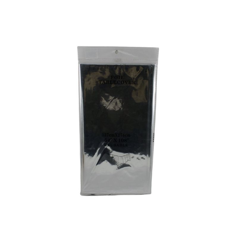 MANTEL METÁLICO PLATA