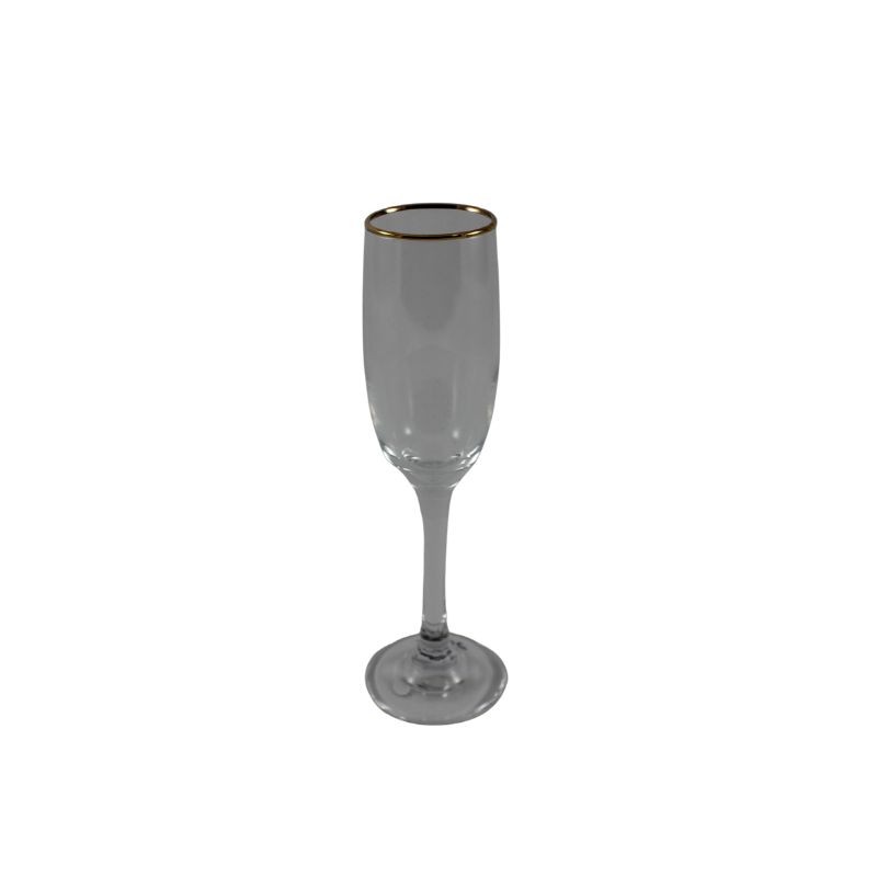COPA DE CHAMPAGNE FILO DORADO