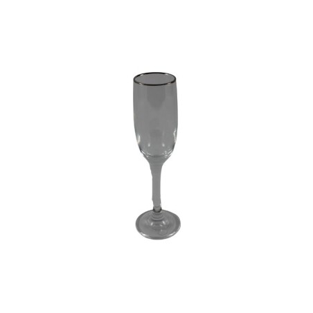 COPA DE CHAMPAGNE FILO PLATA