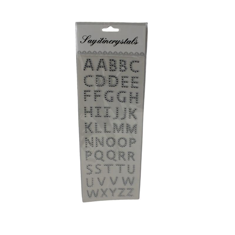STICKER PIEDRA LETRAS
