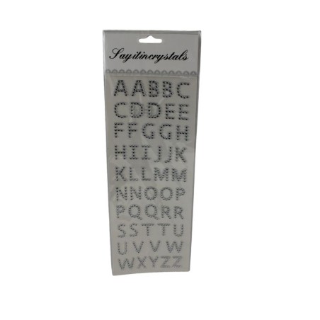 STICKER PIEDRA LETRAS