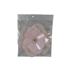FLOR ACETATO ROSA 20CM