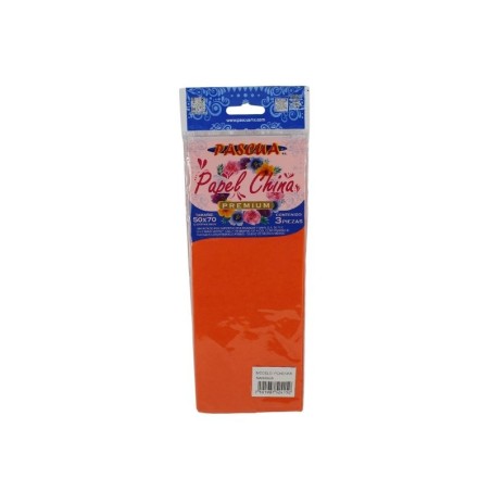 PAPEL CHINA NARANJA