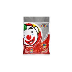 GLOBO METÁLICO DE LATEX NUM 9 NARANJA