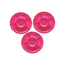 CHAROLA REDONDA SECCIONAL FUCSIA