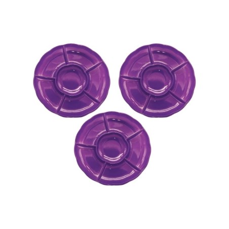 CHAROLA REDONDA SECCIONAL MORADO