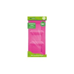 CHAROLA SECCIONAL RECTANGULAR FUCSIA