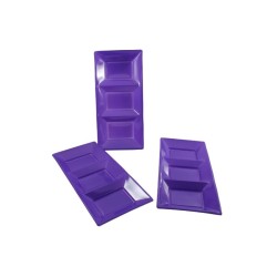 CHAROLA SECCIONAL RECTANGULAR  MORADO