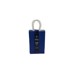 BOLSA DE PAPEL CON ASA 8X5 AZUL REY