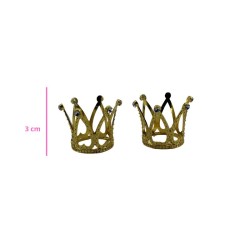 CORONITA 3CM DORADO