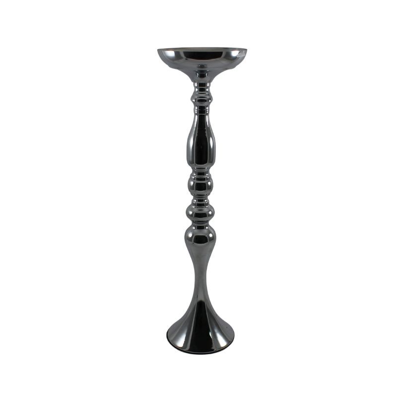 CANDELABRO DECORATIVO PLATA 21X6