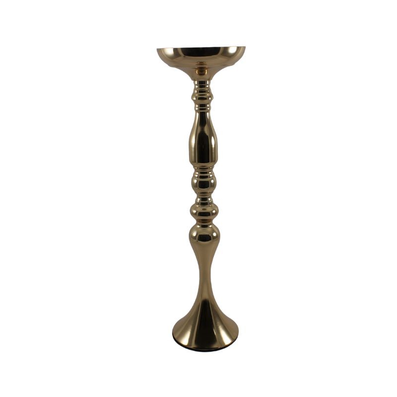 CANDELABRO DECORATIVO DORADO 21X6